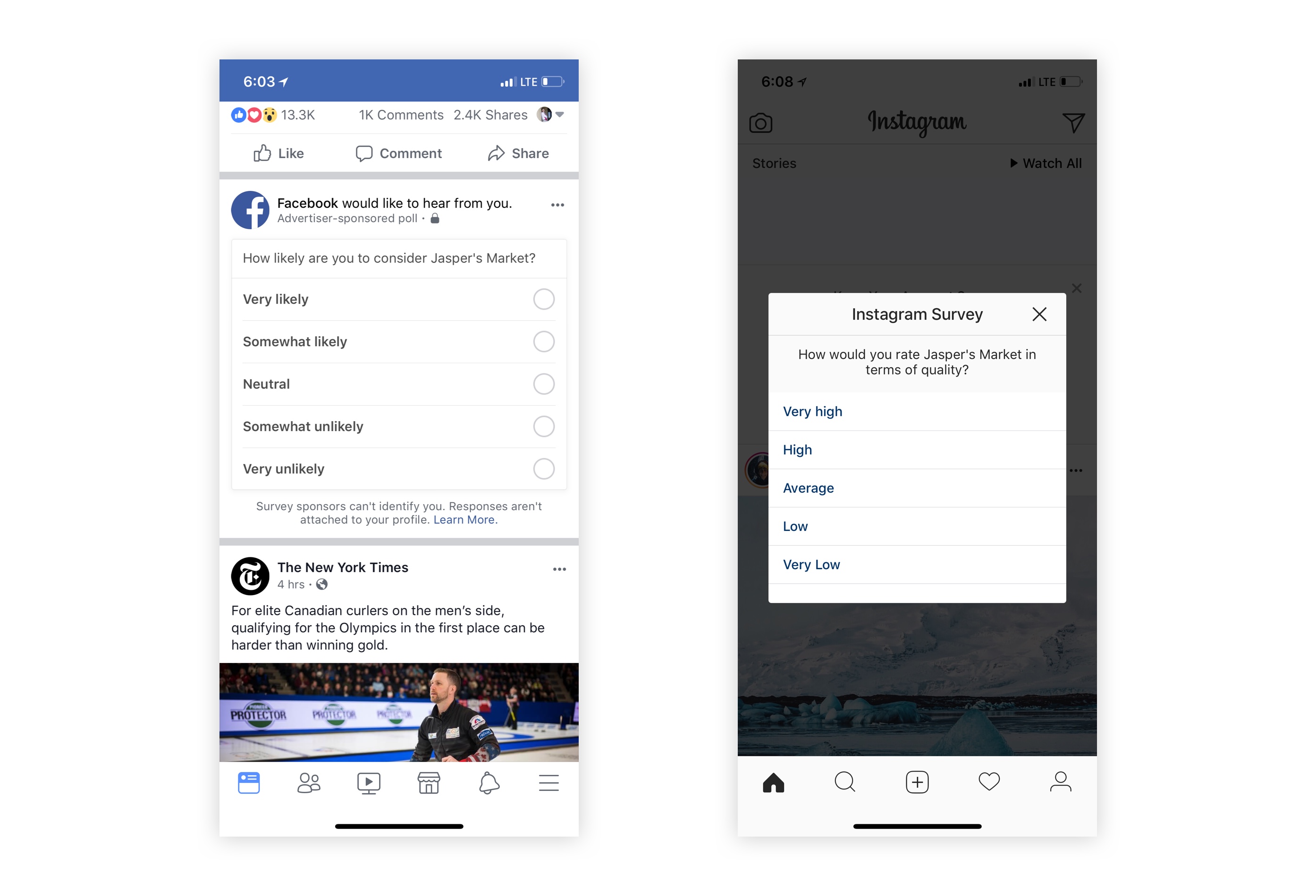 Standard brand polling units