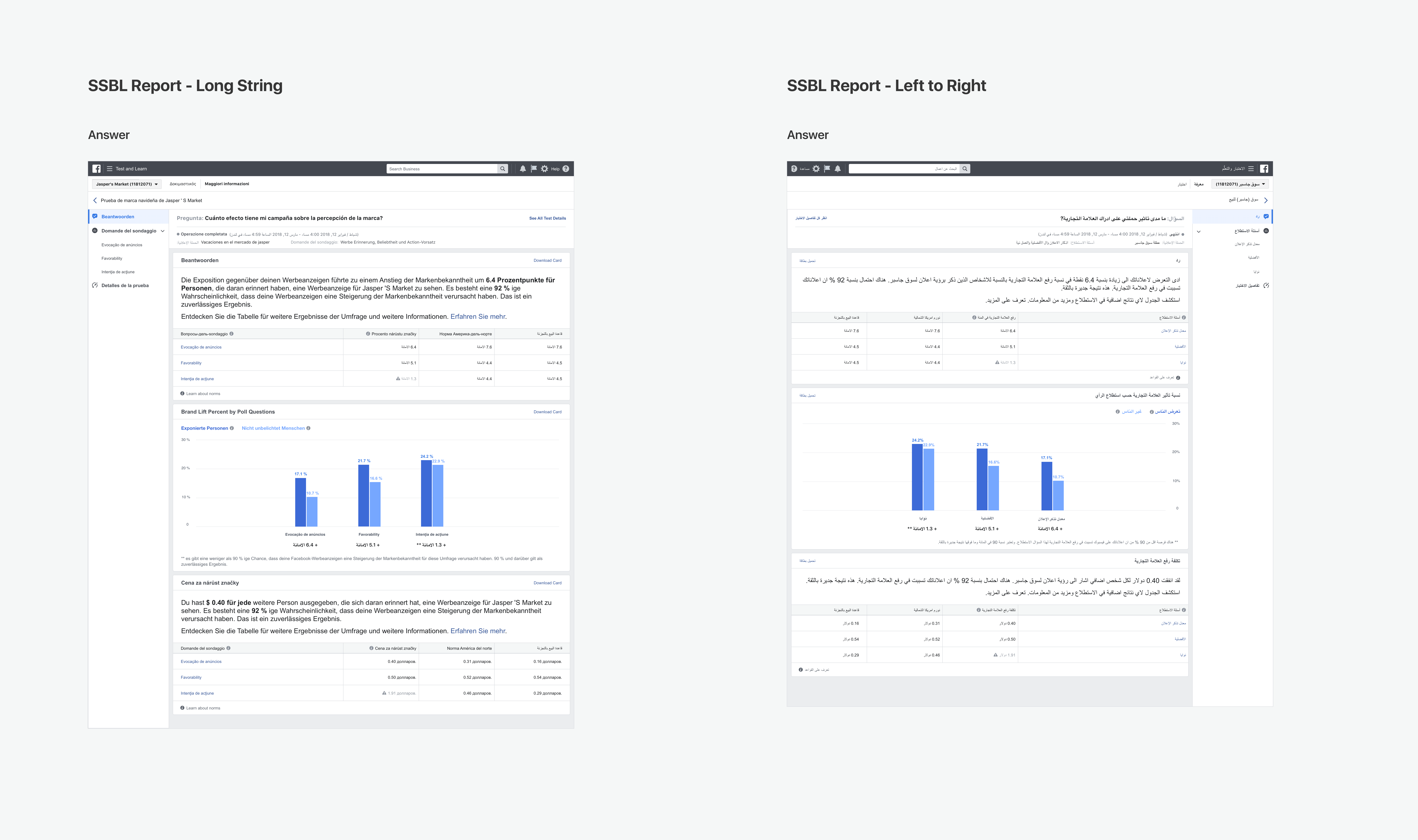 Localization design for long strings and right-to-left languages